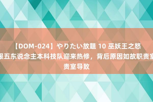 【DOM-024】やりたい放題 10 巫妖王之怒怀旧服五东说念主本科技队迎来热修，背后原因如故职责室导致